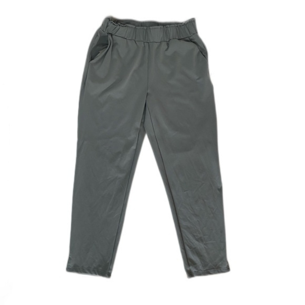 Joie Green Paperbag Pull On Tapered Leg Ankle Pockets Size Small